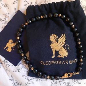 Cleopatra's Bling Margarites Melas Necklace